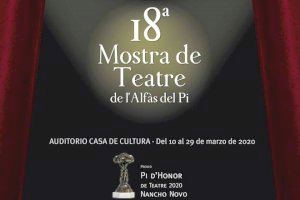 Mañana se inicia la décimo octava Mostra de Teatre de l’Alfàs del Pi
