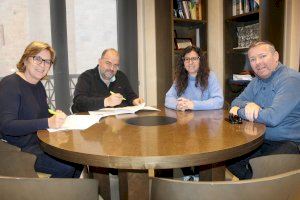 El Ayuntamiento de Burriana y la Federación de Fallas renuevan el convenio de colaboración