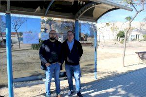 El próximo lunes entran en funcionamiento las nuevas paradas de autobús de Novelda