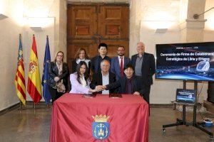 El Ayuntamiento de Llíria y EHang firman un acuerdo de cooperación tecnológica
