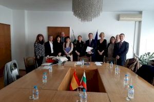 La delegació castellonenca de Cultura es reuneix amb la viceministra búlgara de Cultura i l'ambaixador espanyol a Bulgària