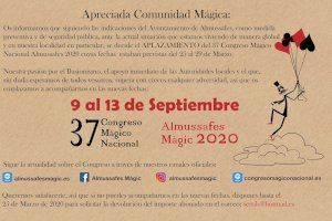 El Encuentro Internacional de Magia de Almussafes se celebrará del 9 al 13 de septiembre