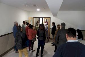 La Corporación Municipal de Villena visita las obras del asilo