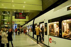 La Generalitat facilitó la movilidad de seis millones de usuarios en Metrovalencia durante febrero