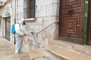 Es posen en marxa treballs de desinfecció al municipi de Vinaròs