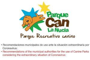 La Nucía regula el “uso” de los Parque Can por el “coronavirus”