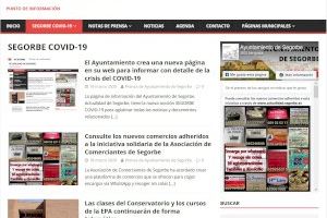 El Ayuntamiento crea una nueva página en su web para informar con detalle de la crisis del COVID-19