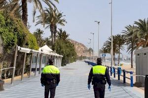 La Policía Local atiende más de un millar de llamadas y emergencias en tres días del COVID-19 en Alicante