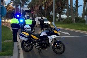 La Policía Local intensifica los controles de personas y vehículos en Alicante y levanta un total de 22 multas
