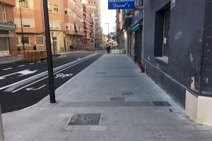 El Ayuntamiento finaliza la reurbanización y mejora de los accesos peatonales que se abren hoy al tráfico en Alcalde Suárez Llanos, Espronceda, Agost y Doctor Ferrán