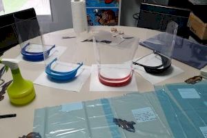 Paterna inicia una red de voluntarios para la fabricación de pantallas protectoras para el personal sanitario