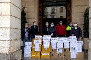 L'Ajuntament de Gandia agraeix la solidaritat d'empreses que han adquirit material sanitari per donar-lo a l'hospital i combatre el coronavirus