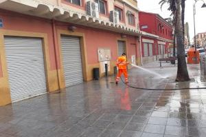 El Ayuntamiento de Quart de Poblet desarrolla un plan específico de limpieza viaria