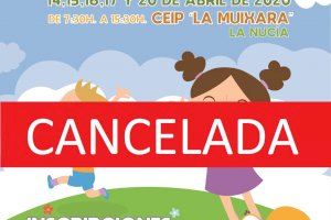 Se cancela la XIII Escola de Setmana Santa de La Nucía