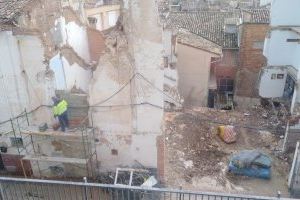 Finalitzada la demolició de 3 vivendes al carrer Sant Josep de Cocentaina
