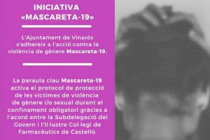 Vinaròs se implica contra la violencia de género con «Mascarilla-19»