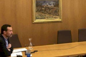 El alcalde de Elche traslada al Consell su preocupación por la emergencia social y económica en la crisis del coronavirus