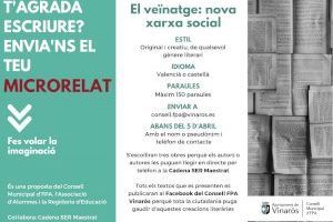 El Ayuntamiento de Vinaròs invita a los vecinos a redactar microrrelatos