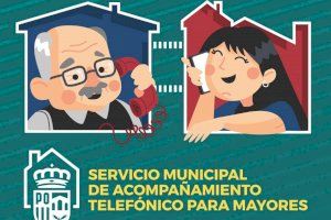 El Ayuntamiento de Quart de Poblet pone en marcha el Servicio de Acompañamiento telefónico para Personas Mayores
