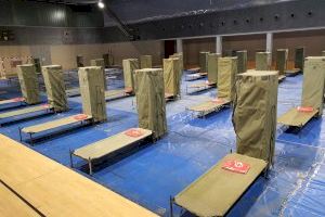 La Petxina lista para acoger a personas sin techo durante la crisis sanitaria