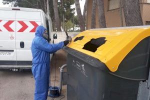 Valencia amplia las bocas de contenedores de envases como medida de seguridad frente al coronavirus