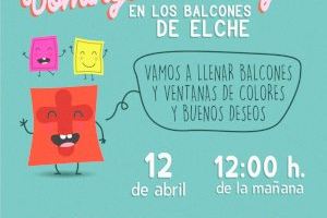El Ayuntamiento de Elche apela a la imaginación y creatividad de los ciudadanos para celebrar las “Aleluyas” desde los balcones