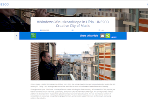 La UNESCO pone a Llíria como ejemplo mundial por su iniciativa cultural solidaria en homenaje a Beethoven