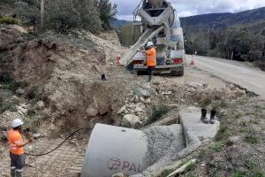 La Diputació reinicia les obres en les carreteres provincials després de finalitzar l'aturada de dues setmanes decretat pel Govern