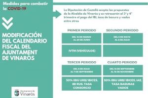 La Diputación atiende la petición de Vinaròs de modificar el calendario fiscal