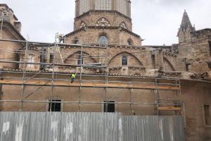 La Catedral de Valencia inicia las obras de reparación de las filtraciones en la capilla del Relicario