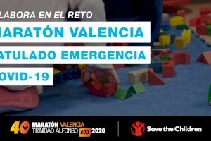 Maratón Valencia y sus corredores ayudan a los afectados por el COVID-19 con Save the Children