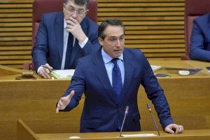 El PP exigeix a Puig que reclame més diners a Sánchez o "el socialisme ofegarà a la Comunitat Valenciana"