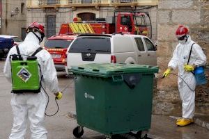 Los bomberos desinfectarán todos los pueblos de Castellón una vez a la semana