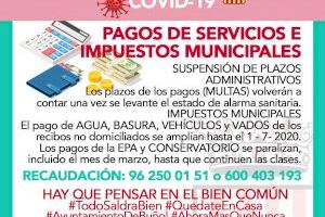 La Concejalía de Hacienda del Ayuntamiento de Buñol recuerda a la ciudadanía que deben solicitar el nuevo recibo del impuesto municipal que deseen pagar antes del 1 de julio