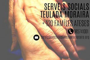 Servicios Sociales de Teualada - Moraira destina 21.300 euros a ayudas directas a familias