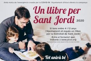 El ayuntamiento regala un libro por San Jorge 2020 para la infancia de Alcoy