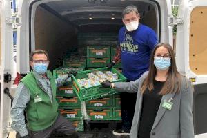 Mercadona dona 14.250 kilos de alimentos a entidades sociales de Valencia y de Castellón