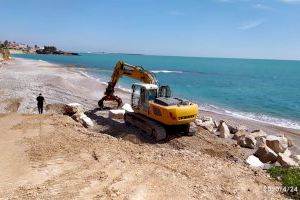 L’Ajuntament repara el litoral de Vinaròs