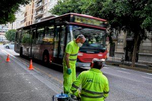 Cambios en la EMT durante las obras de la calle Colón