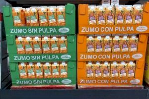 Mercadona millora l'elaboració del suc de taronja espremut i duplica les seues vendes