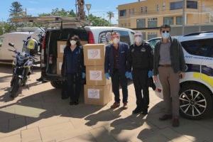 El Ayuntamiento de la Vila Joiosa adquiere 1.500 protectores faciales y 1.000 batas impermeables