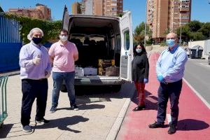 El Ayuntamiento de la Vila Joiosa aporta más de 100 kilos de alimentos a Alicante Gastronómica Solidaria