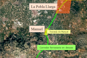 El Ayuntamiento de Xàtiva retoma las gestiones con ADIF para la adquisición de los terrenos por donde discurrirá la vía verda