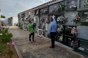 Peníscola obre el cementeri municipal el proper dilluns