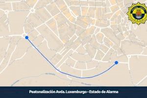Onda peatonalizará en fin de semana las avenidas Montanejos y Luxemburgo para mejorar la seguridad ciudadana