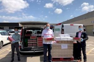 Mercadona dona 17.800 kilos de alimentos a entidades sociales de Valencia y de Castellón