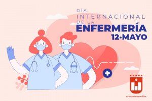 La fachada del Ayuntamiento de Elda se iluminará esta noche de azul para conmemorar el Día Internacional de la Enfermería