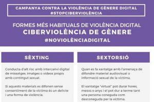 #StopCiberviolencia de género, la nueva campaña de la Regidoria de Política Social y Juventud del Ajuntament de Vinaròs