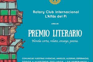 El Rotary Club Internacional L’Alfàs del Pi crea un Premio Literario