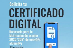La “firma digital” será necesaria para la matriculación  de “nuevos alumnos”